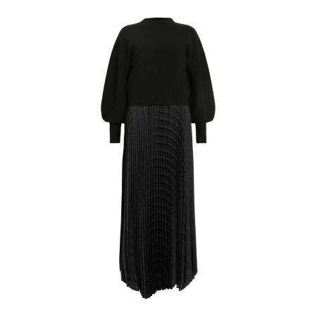 AllSaints AllSaints Jurk Sinead donkerbruin / zwart