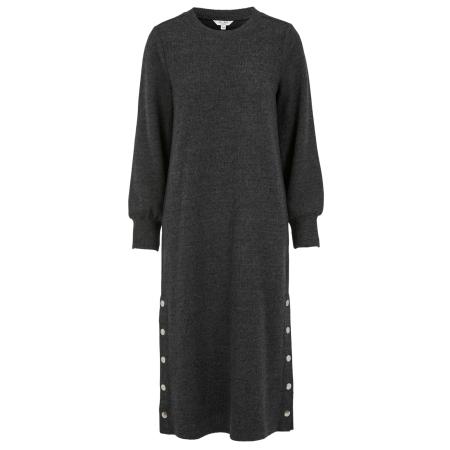 Cellbes of Sweden Cellbes of Sweden Gebreide jurk zwart gemêleerd