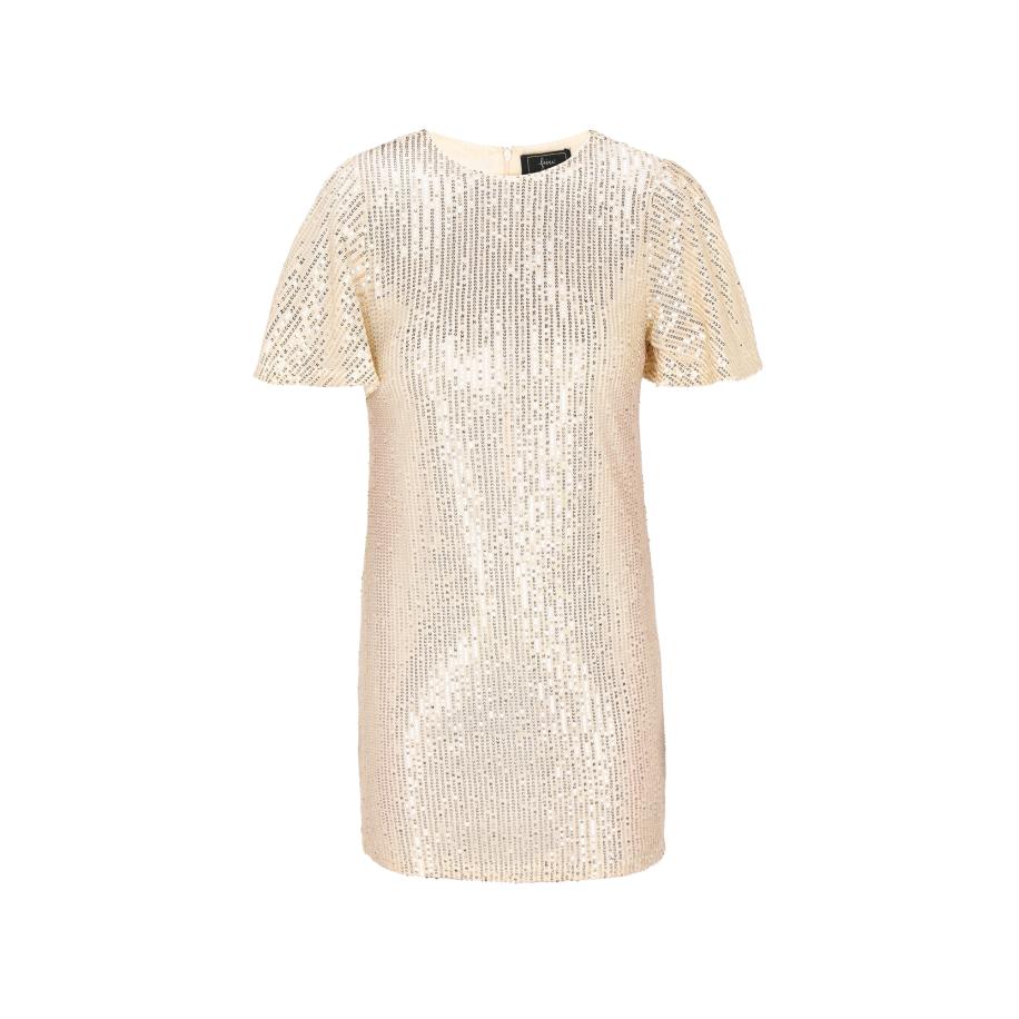 Faina faina Cocktailjurk goud -