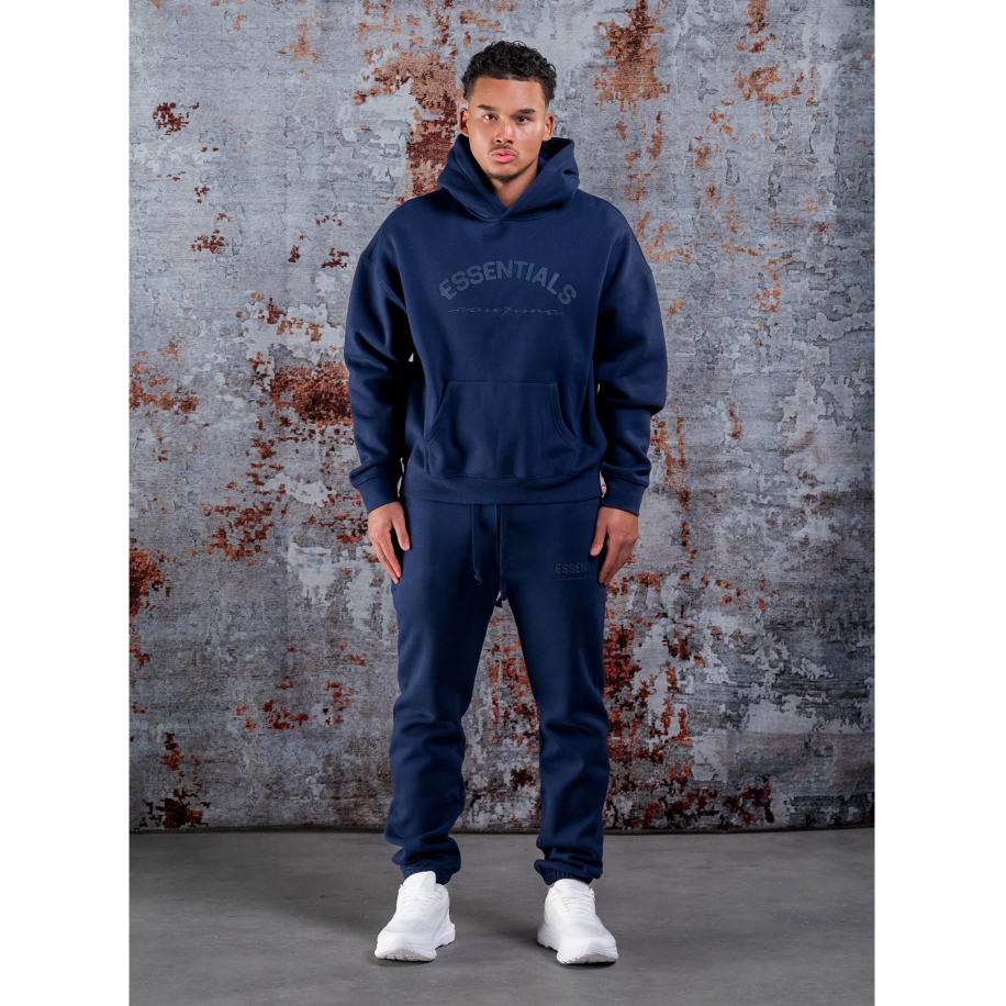 COLLUSION Elegante ruimvallende broek met lage taille in chocoladebruin-Brown Blauw