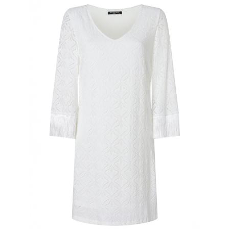 Ana Alcazar Jurk Zalea wit