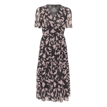 Soaked in Luxury SOAKED IN LUXURY Zomerjurk Aldora sering / cyclaam / zwart