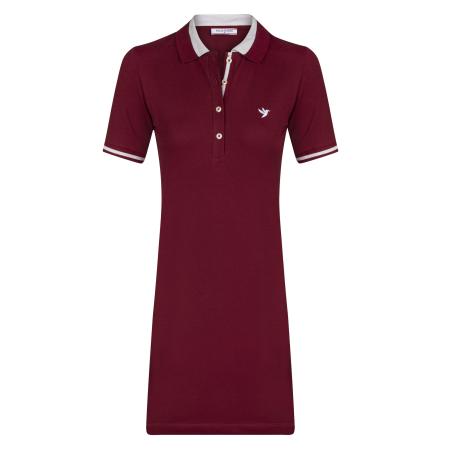 Felix Hardy Felix Hardy Jurk bordeaux / wit