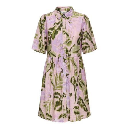 JDY JDY Blousejurk JDYBILLY donkergroen / donkerlila / rosa