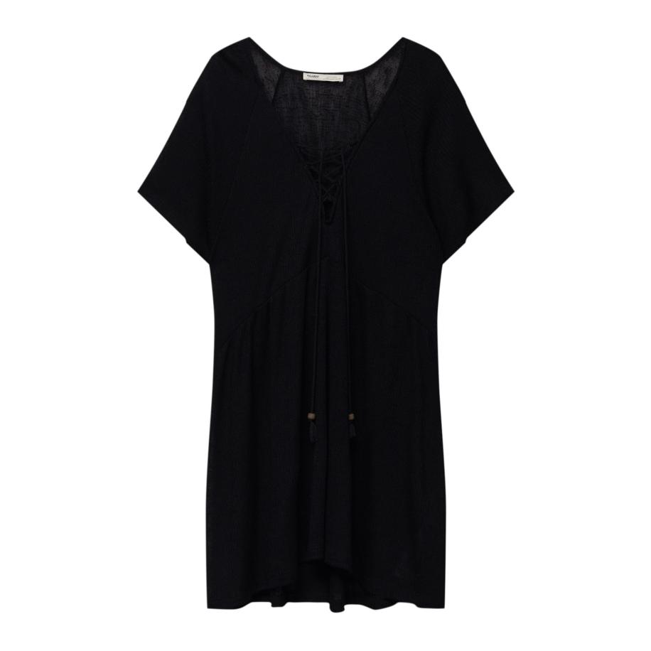Pull&Bear Pull&Bear Jurk zwart -