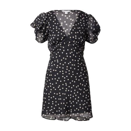 TOPSHOP Jurk zwart / wit