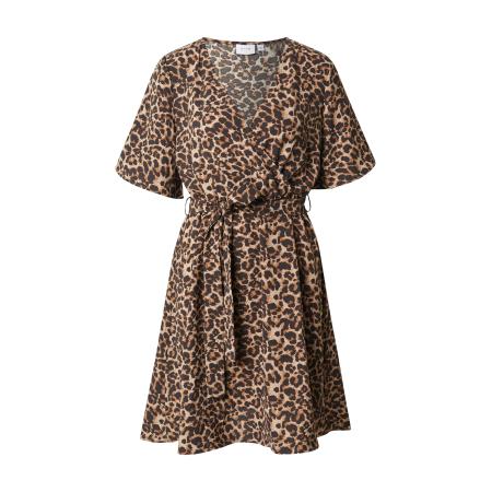 Vila VILA Jurk VIJOSA beige / bruin / zwart