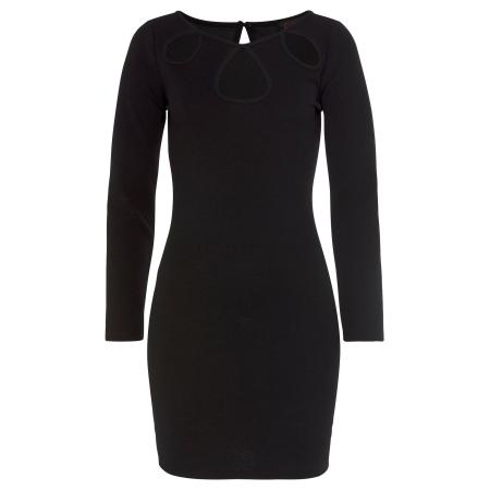 Lascana LASCANA Kokerjurk zwart