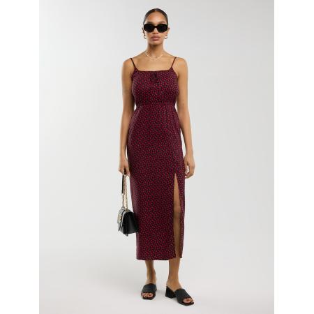 Big Star BIG STAR Jurk Frema rood / zwart