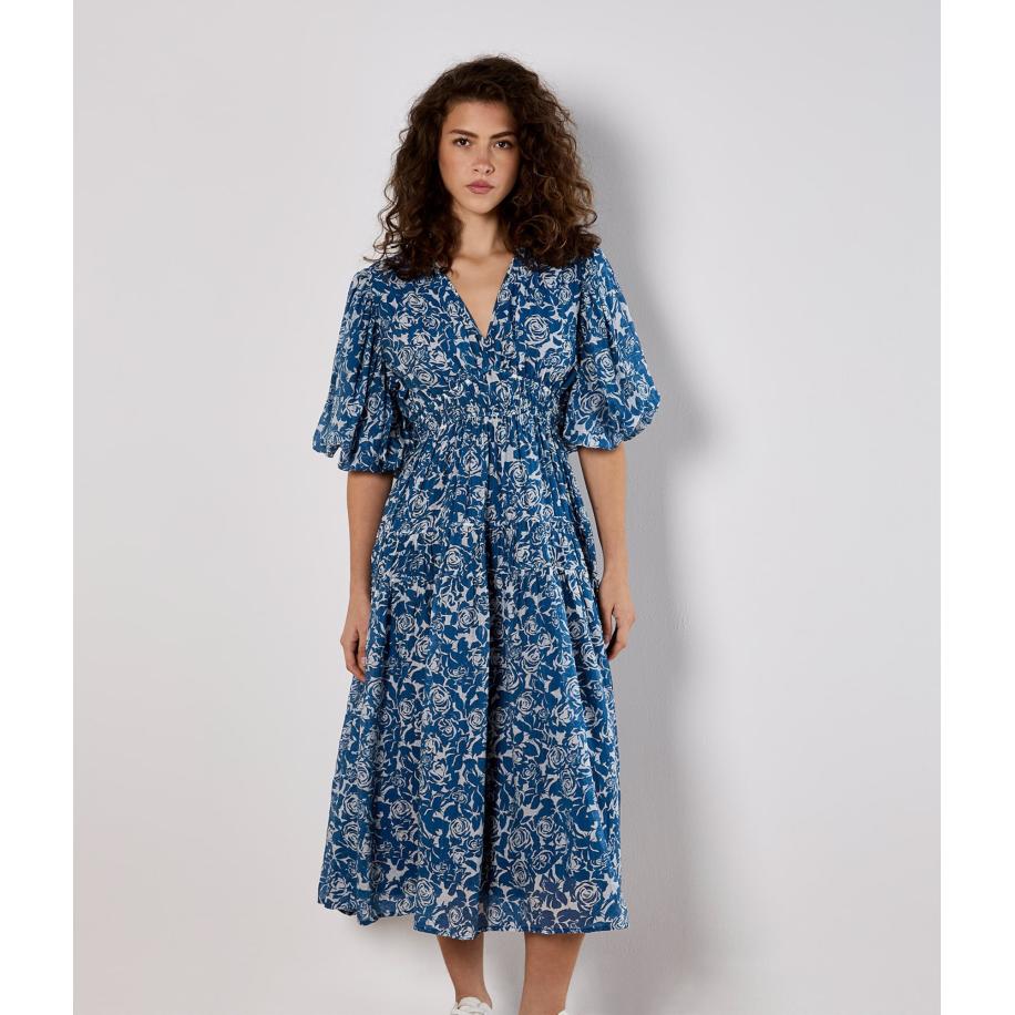 Apricot Apricot Jurk blauw -