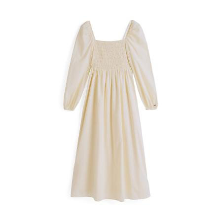 Tommy Jeans Tommy Jeans Jurk pasteelgeel