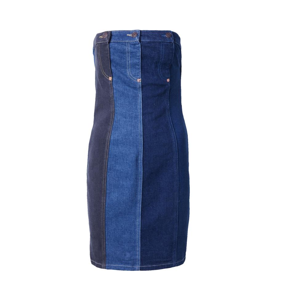 Moschino Moschino Jeans Jurk marine / nachtblauw / blauw denim -