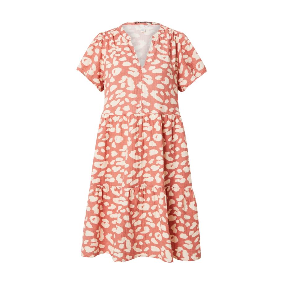 QS QS Zomerjurk lichtbeige / koraal -