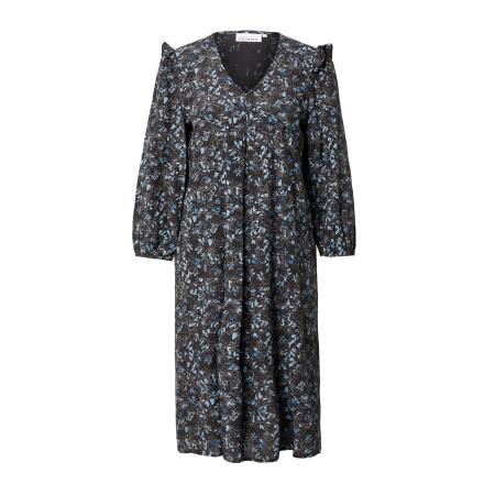 Karen by Simonsen KAREN BY SIMONSEN Jurk Eldina nachtblauw / pastelblauw / lichtblauw / wit