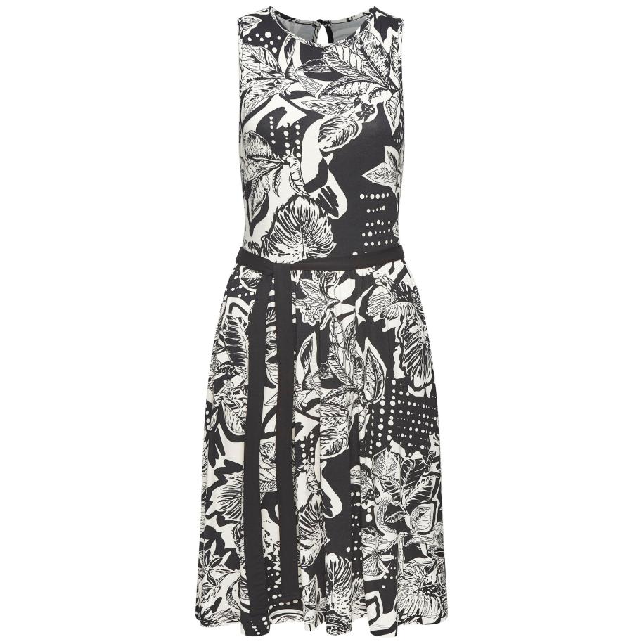VIVANCE VIVANCE Jurk zwart / wit -