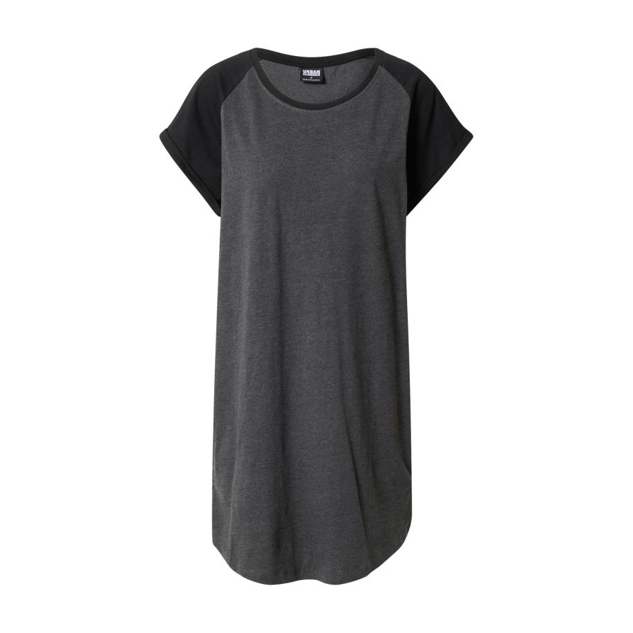 Urban Classics Urban Classics Jurk antraciet / zwart -