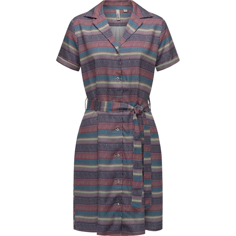 Ragwear Ragwear Blousejurk blauw / marine / grijs / lila -