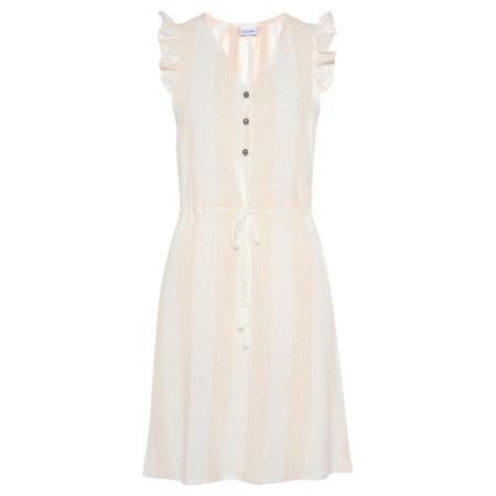 Lascana LASCANA Zomerjurk oranje / wit