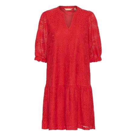 Culture CULTURE Jurk watermeloen rood