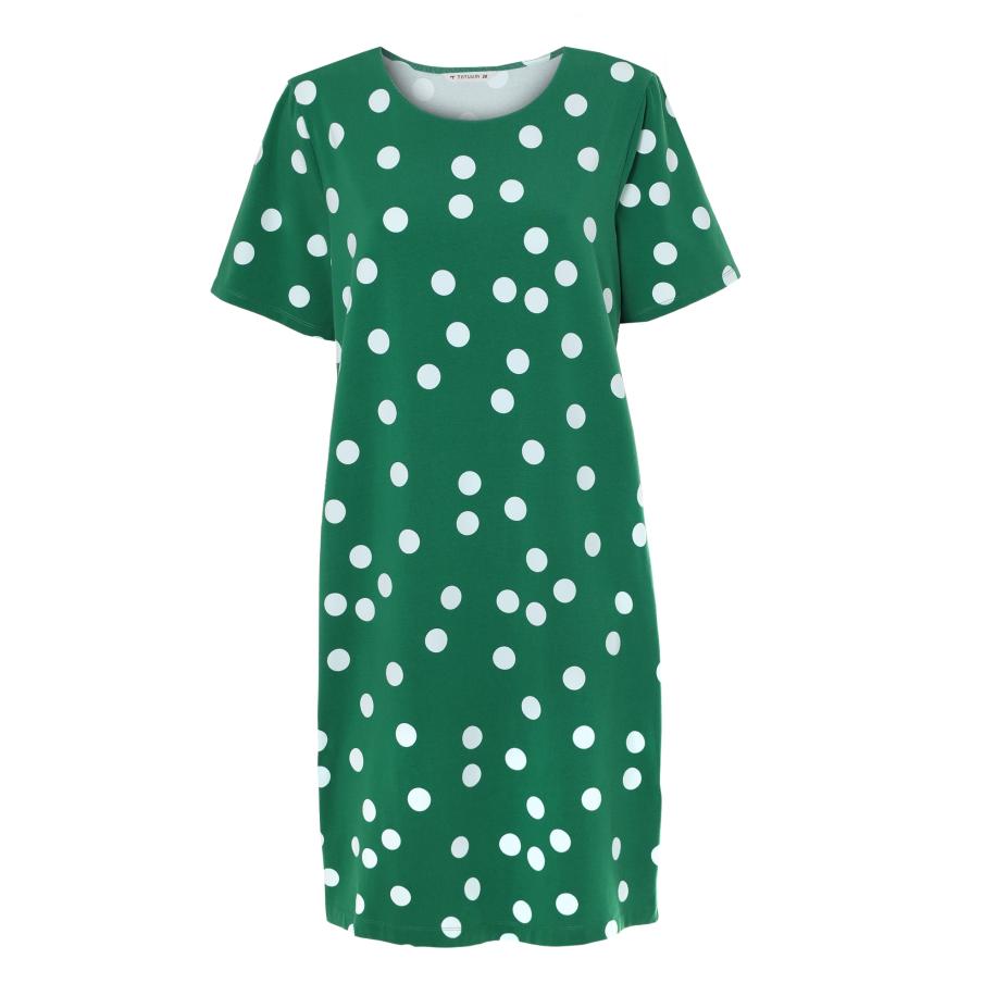 TATUUM TATUUM Jurk Koa groen / wit -