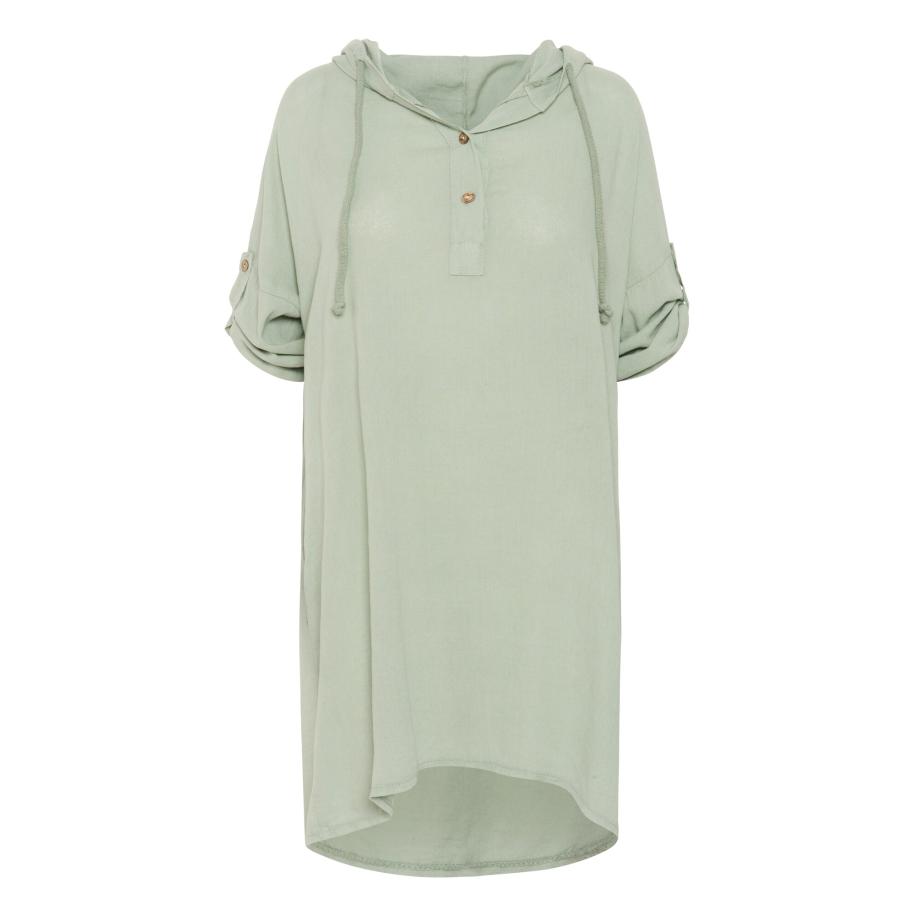 Cream Cream Jurk Lark pastelgroen -