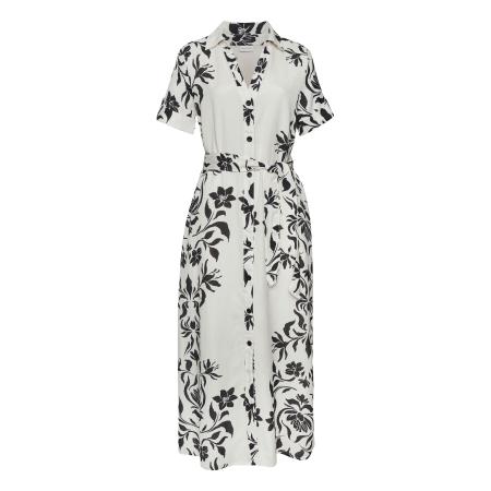 Lascana LASCANA Blousejurk beige / zwart