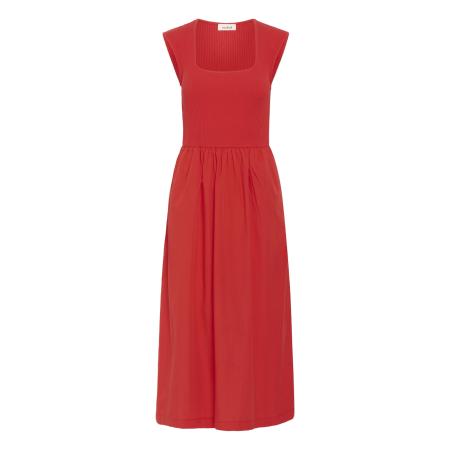 Soaked in Luxury SOAKED IN LUXURY Jurk SLSimone knalrood