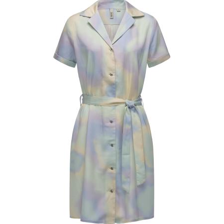 Ragwear Ragwear Blousejurk lichtblauw / mintgroen / lavendel / pasteloranje