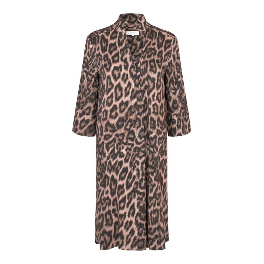 Dea Kudibal Dea Kudibal Jurk Kamilles lichtbruin / zwart -