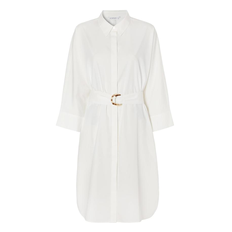 TATUUM TATUUM Jurk eierschaal -