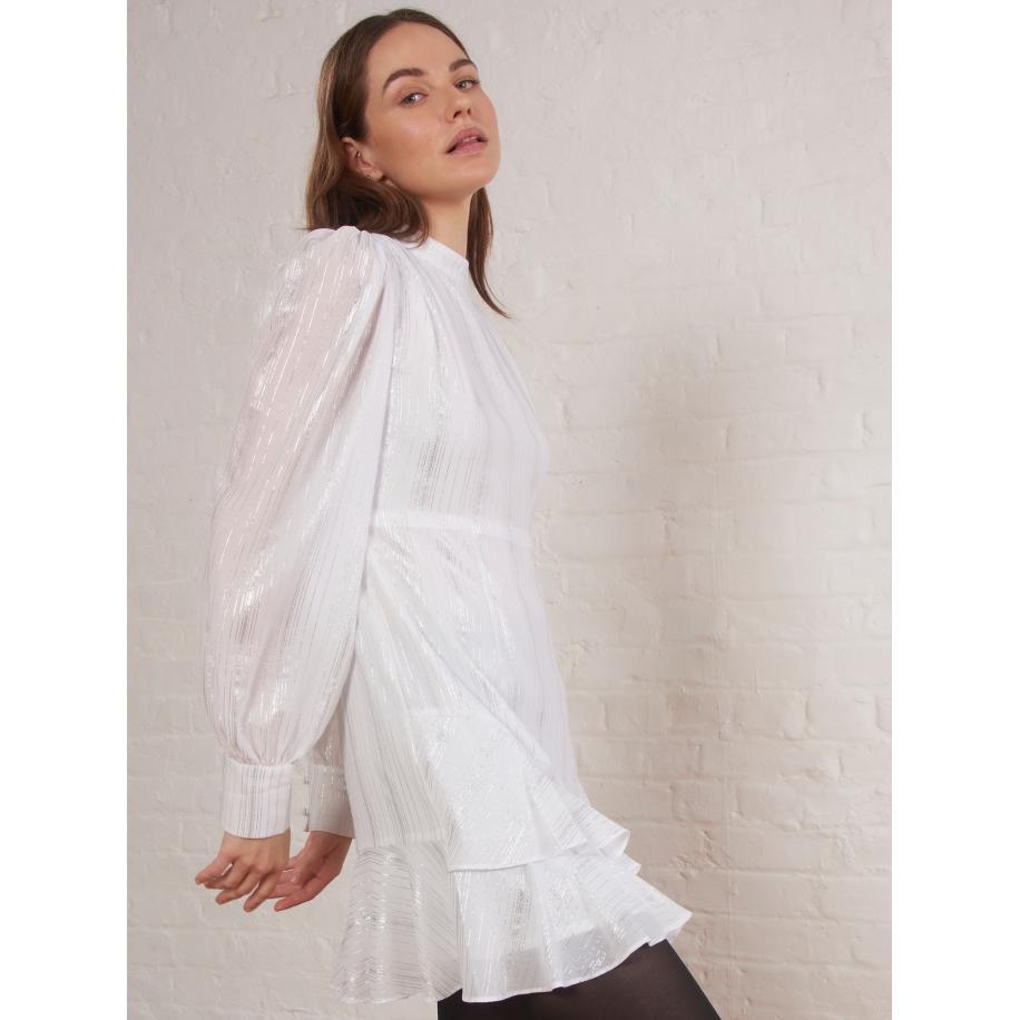 Aligne Aligne Jurk Emora wit -