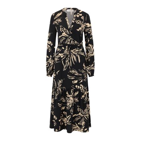 Guido Maria Kretschmer Guido Maria Kretschmer Women Jurk Ayana chamois / zwart