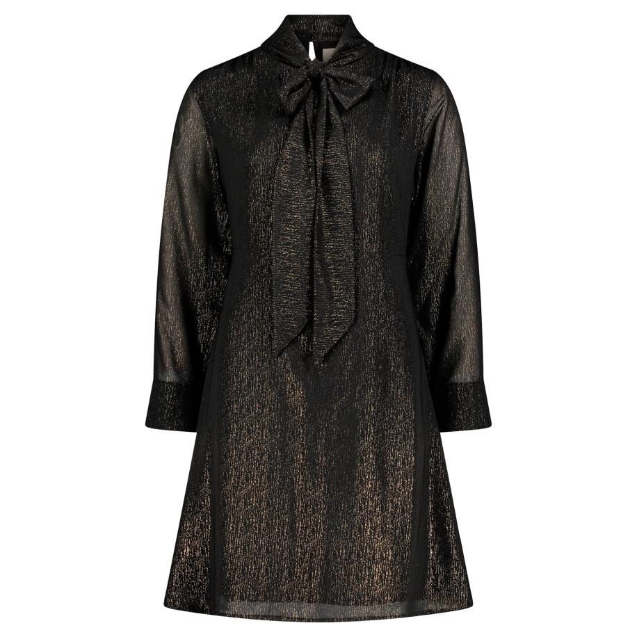 Cartoon Blousejurk goud / zwart Zwart