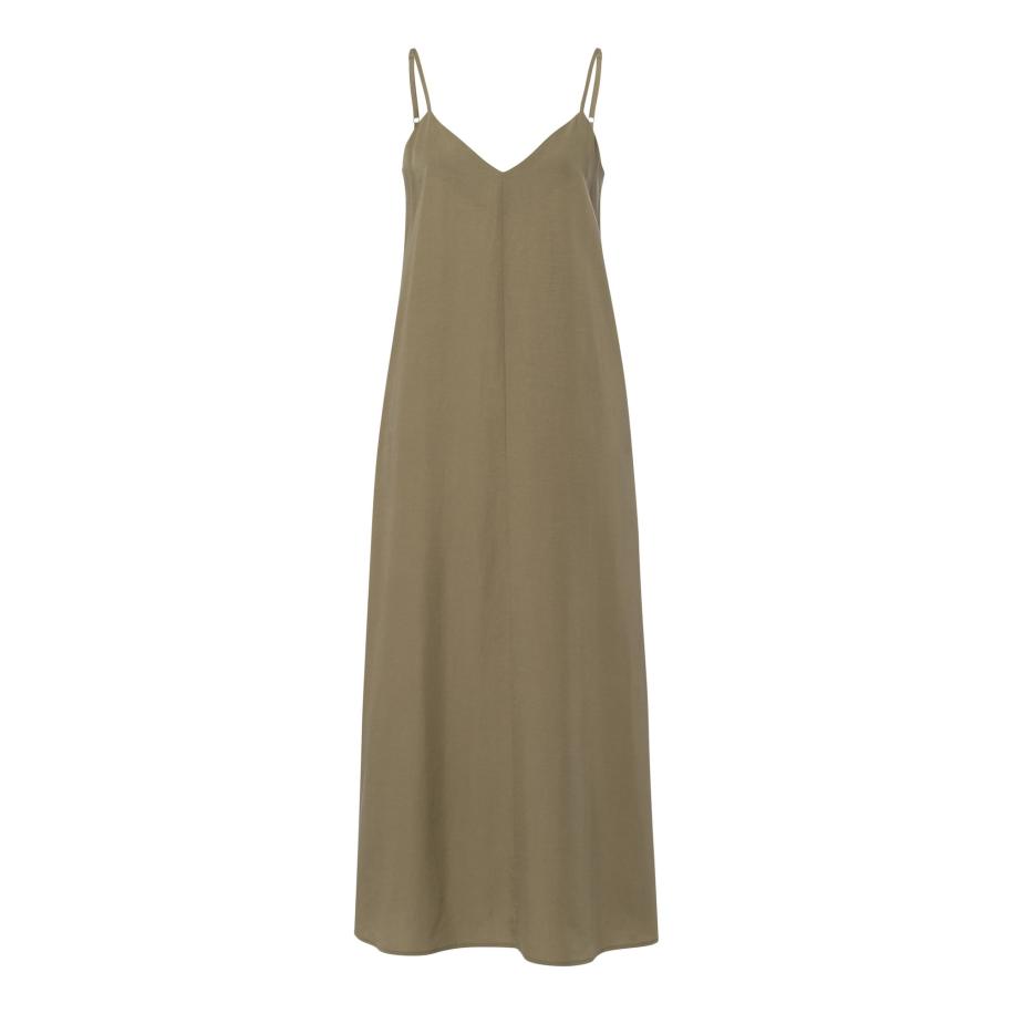 Les Lunes Les Lunes Jurk PIIPER olijfgroen -