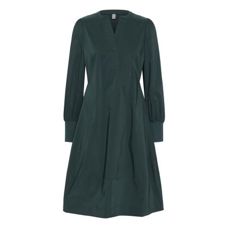 Culture CULTURE Jurk Antoinett donkergroen