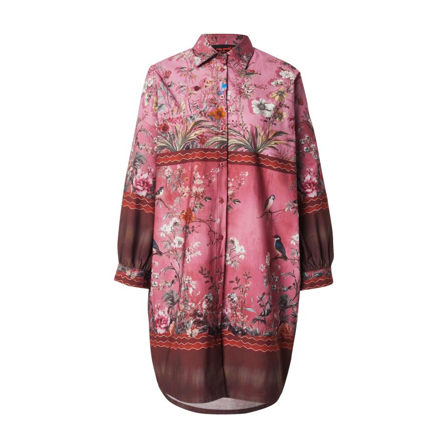 miss goodlife miss goodlife Blousejurk Cherry Blossom oudroze / rood / zwart / wit -