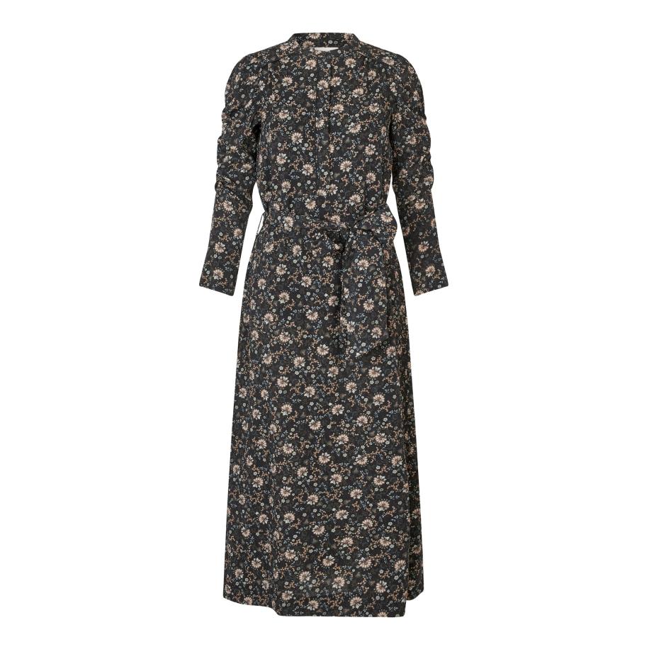 Dea Kudibal Dea Kudibal Jurk Yanna lichtbeige / navy / wit -