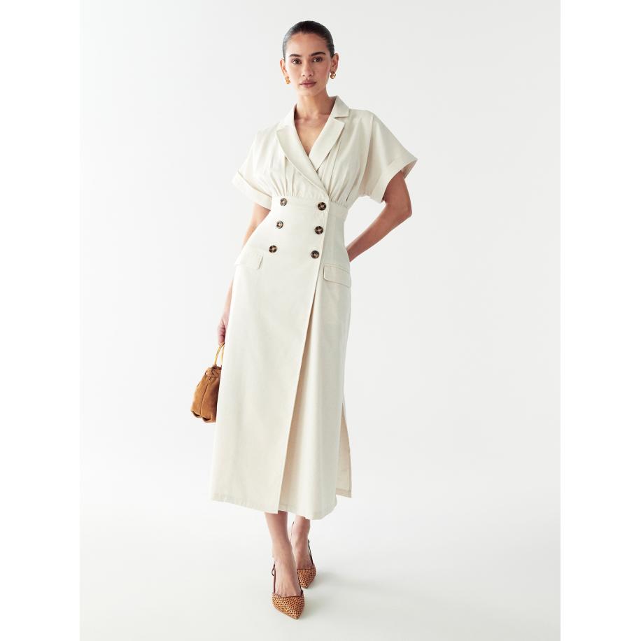 Willa Willa Jurk Elise crème -