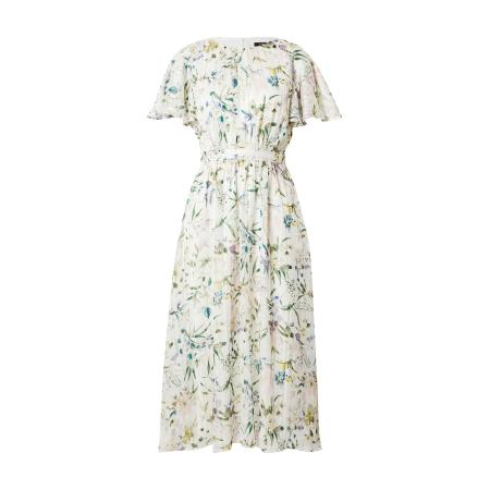 Swing SWING Jurk lichtbeige / bruin / geel / donkergroen