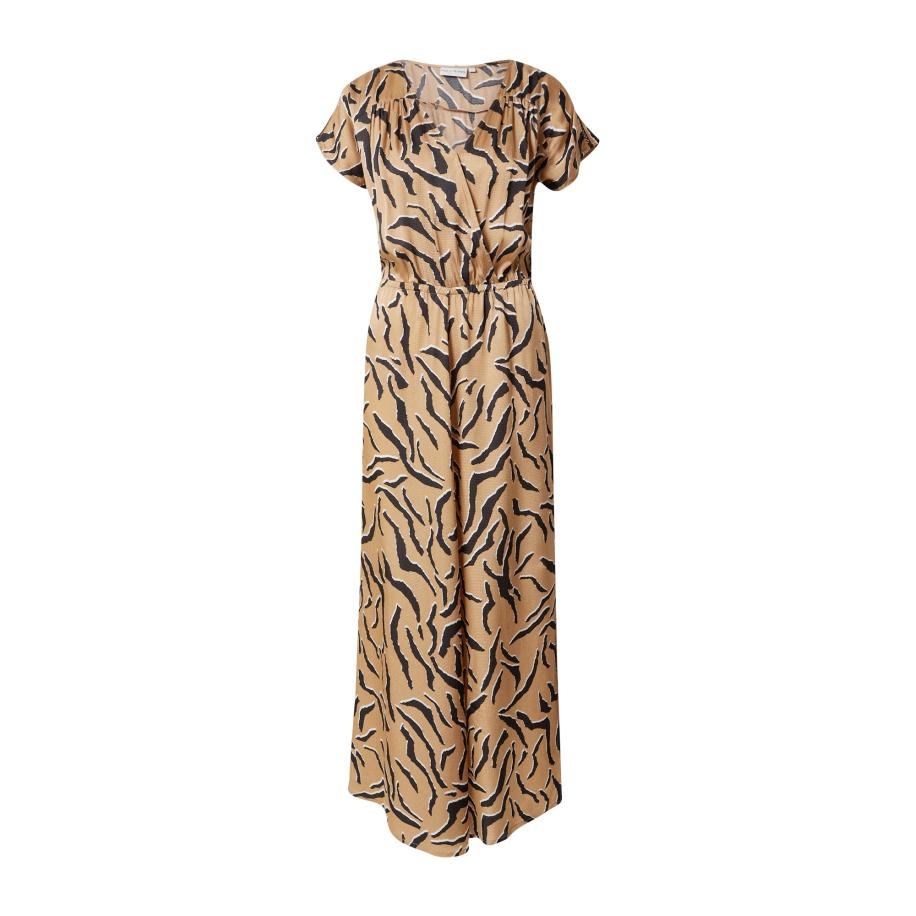 PULZ PULZ Jeans Jurk ALISA lichtbruin / zwart -