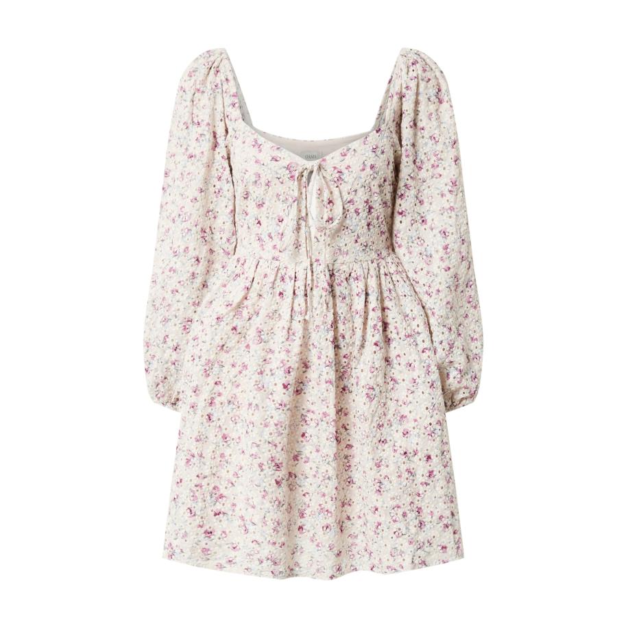 Oasis Oasis Jurk crème / lichtblauw / groen / pink -