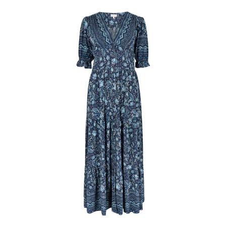 Apricot Apricot Jurk Sarasa navy / azuur / lichtblauw / wit