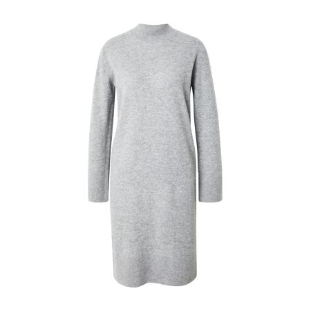 YAS YAS Gebreide jurk YASEMILIE lichtgrijs