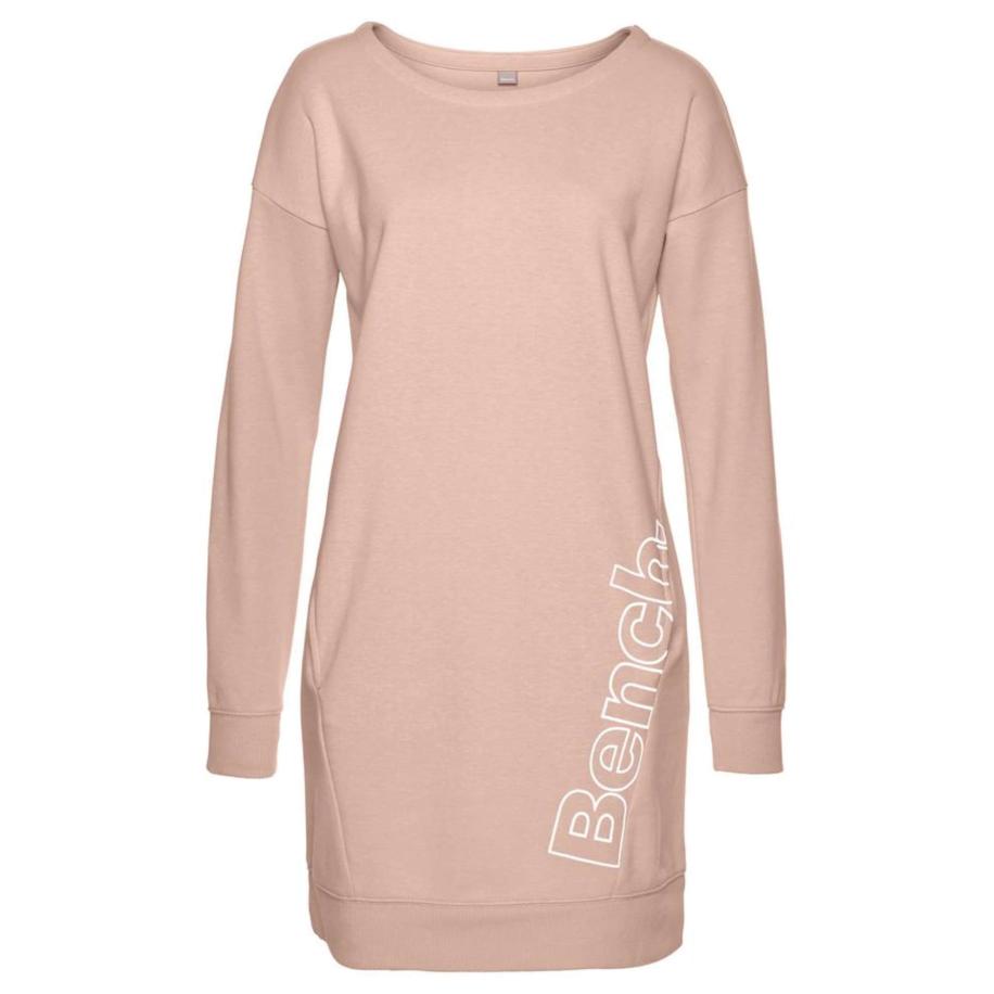 Bench BENCH Jurk nude / wit -