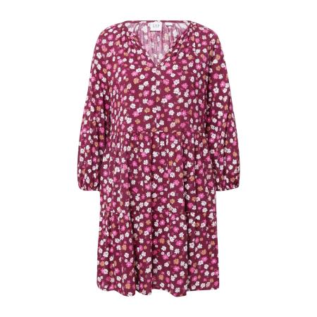 GAP GAP Jurk curry / bessen / lichtroze / wit