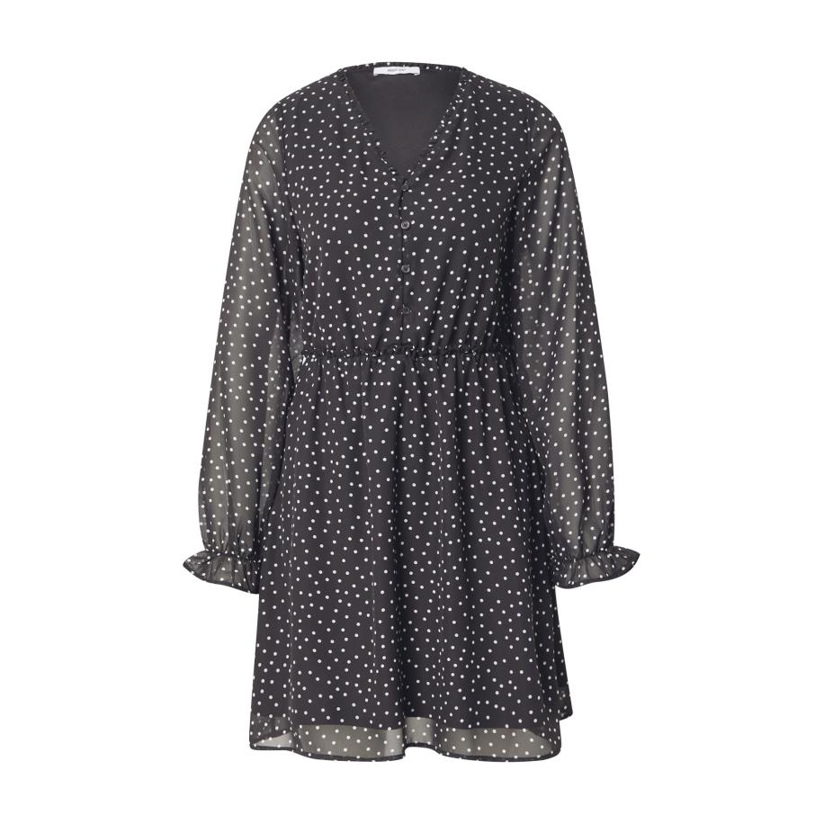 ABOUT YOU ABOUT YOU Jurk Caro grijs / wit -