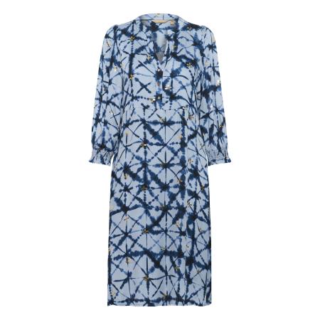 Culture CULTURE Jurk Mingo lichtblauw / donkerblauw