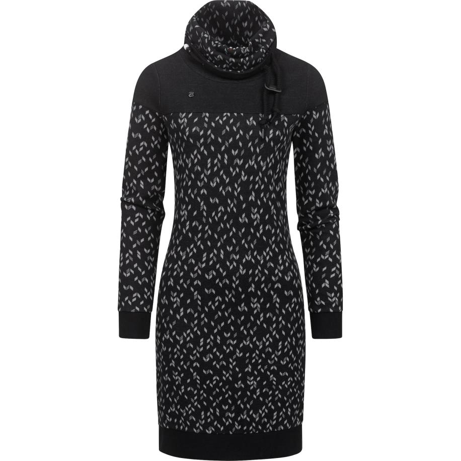 Ragwear Ragwear Jurk Chloe lichtgrijs / zwart -