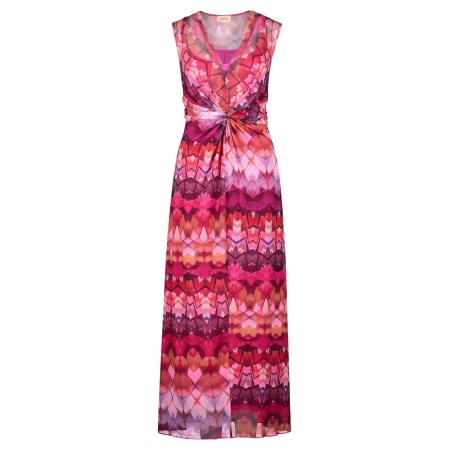 Cartoon Jurk lila / lavendel / rosé / donkerroze