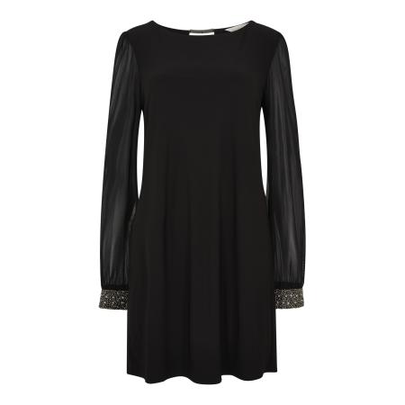 Apricot Apricot Cocktailjurk zwart